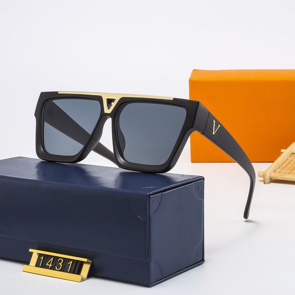 Klassische Marke Retro Damen Designer Sonnenbrillen für Männer und Frauen 2022 Luxus Designer Brillen Club Bands Master Metallrahmen Polaroid Objektiv mit Box