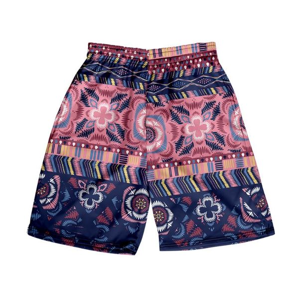 Shorts masculinos casais praia exótico estilo boêmio calça casual masculina Viajando rapidamente na nadação seca baús de natação