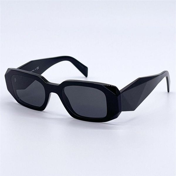 

luxury rectangle woman sunglasses fashion deisnger uv400 lens summer style symbole 17ws glasses rectangular square com243m, White;black