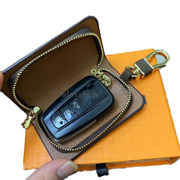 

designer fashion keychains men and women bags hanging buckle keychain car handmade leather pendant key chain accessories267r, Silver