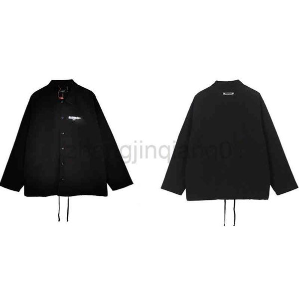 

designer jacket hoodie oversized vintage luxe black windbreaker men's and women's lovers fashion brand winter sweater sport tracks, Black;brown