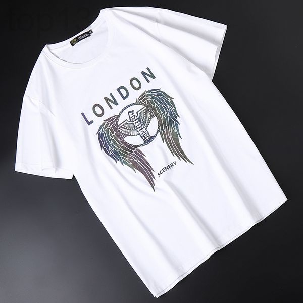 

men's t-shirts designer spring fashion men's t-shirt summer fat short sleeved bglp, White;black