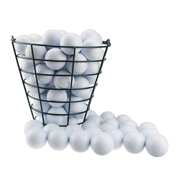 Übungs-Golfball-Behälterkorb mit Griff-Aufbewahrungsbox