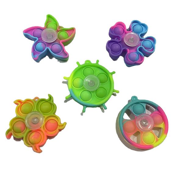 

new product fidget toys silicone decompression gyro rat killing pioneer rotator childrens puzzle fingers toy