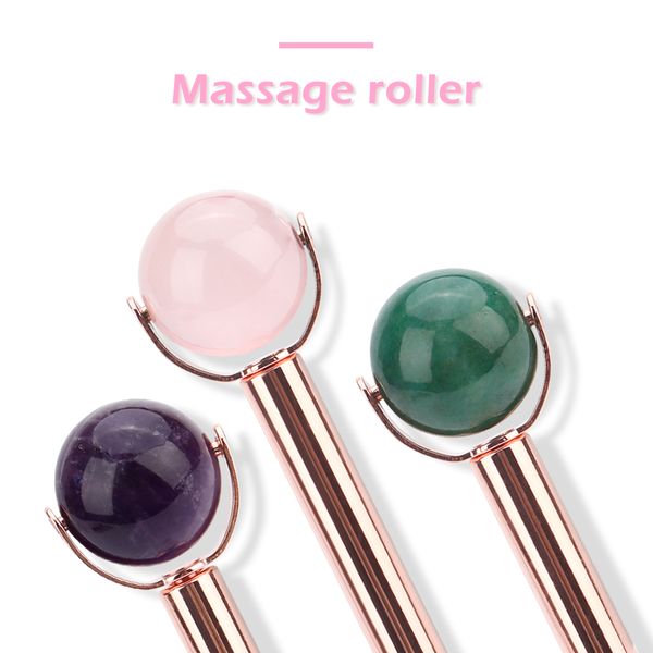 

face eye jade masage roller facial slimming lifting massager anti aging wrinkle removal massage tool jade roller for face perfec