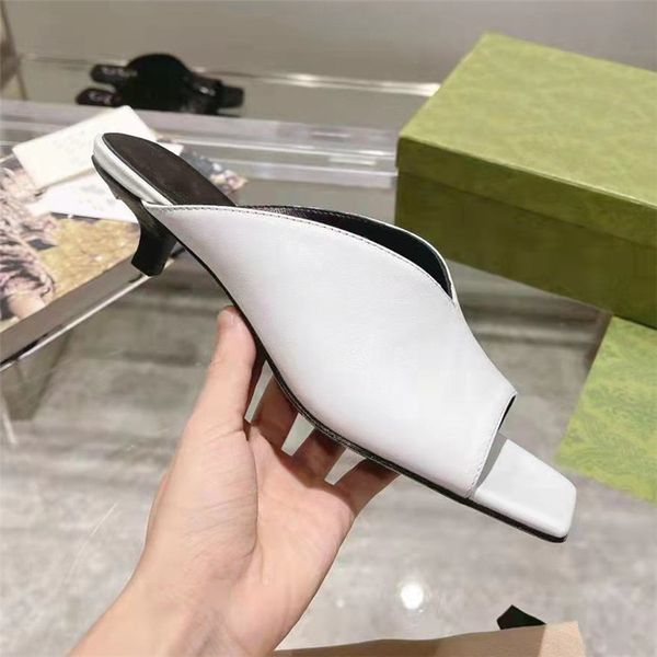 

classic summer women shoes black and white open toe slippers casual low heel leather sandals size 35-41