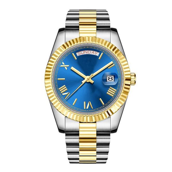 

watches for mens watch designer wristwatches 2813 automatic movement 316 fine steel waterproof luminous mechanical birthday gift for boyfrie, Slivery;brown