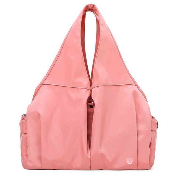 

lulu sacks bags dry wet separation large capacity travel solid color fitness sports women's yoga storage sack lexm