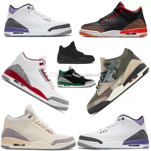 

mens men 3s basketball shoes jumpman 3 gs kumquat dark iris patchwork court purple cardinal red neapolitan muslin black cat racer blue sneak