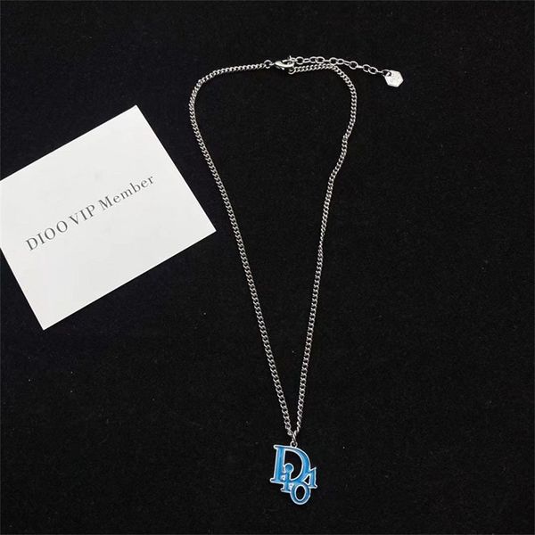 

glue dropping letter necklace light luxury simple trend female student bracelet jewelry, Black
