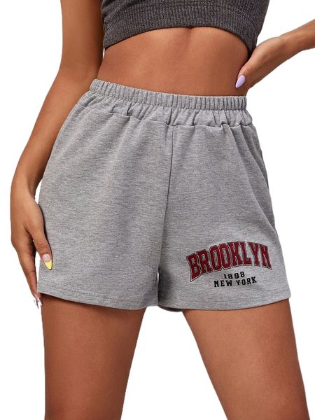 

letter graphic track shorts 27gt#, White;black