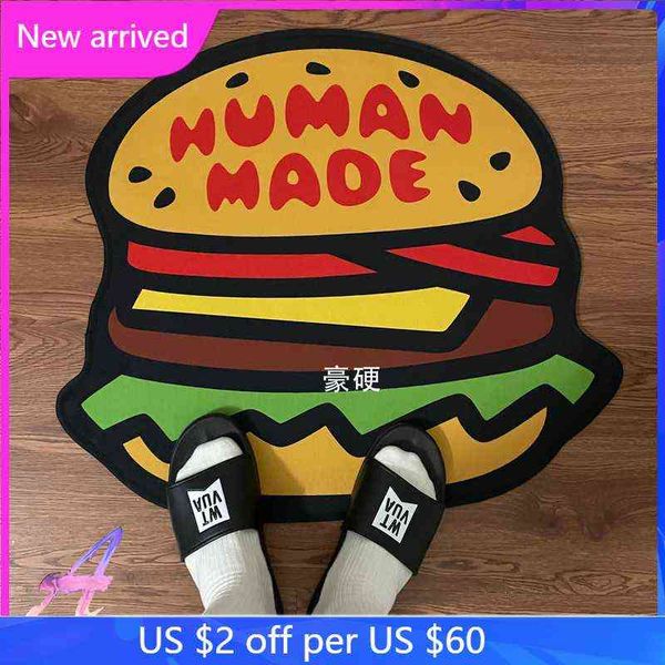 

human made hamburger duck carpet japanese anti-slip mat t shrit t220804