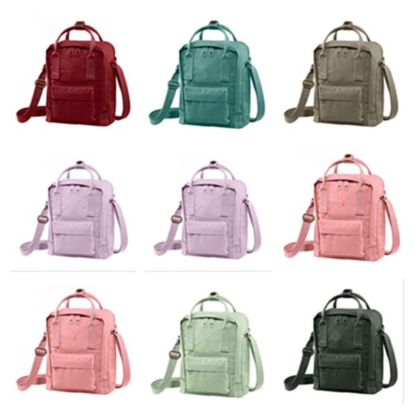 

swedish outdoor bag classic backpack fashion style design diagonal bag junior fjallravan canvas waterproof sports kanken