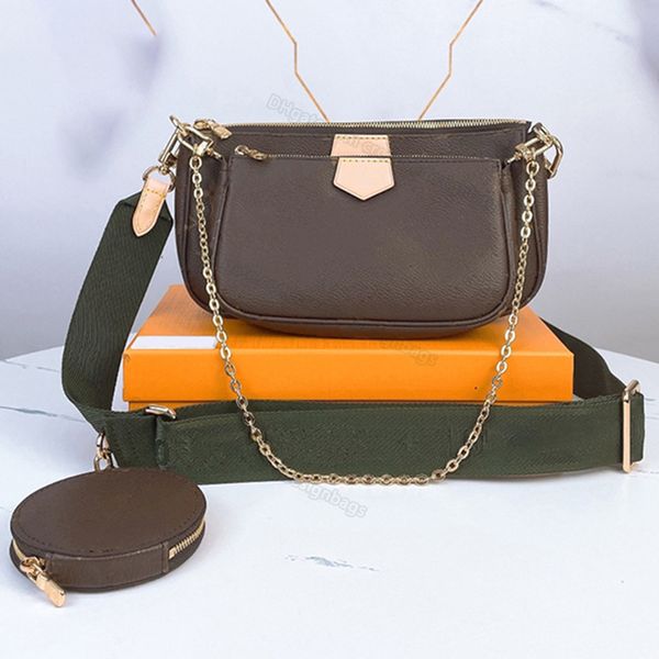 

5a women shoulder bag handbag handbag wallet composite hand cross body original box date code adjustable detachable golden chain 25cm