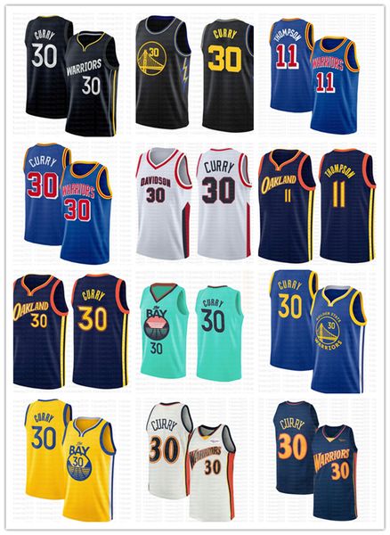 

2022 new basketball jerseysames wiseman klay thompson 001 30 33 11 golden state pink warriores stephen curry j, Black;red