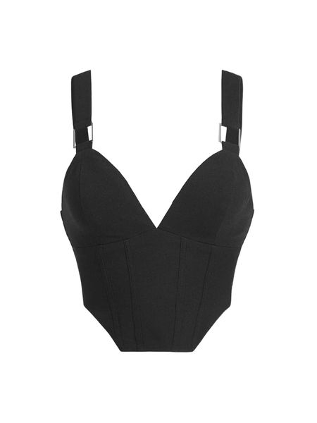 

mod solid high low shirred back cami e07i#, White