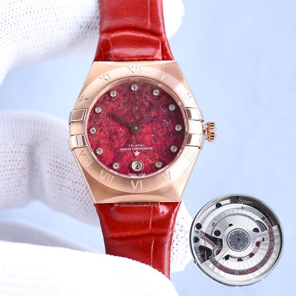 Montre de luxe orologi da donna 29mm 8700 movimento automatico della macchina in acciaio CNC orologio con diamanti orologi di lusso Orologi da polso