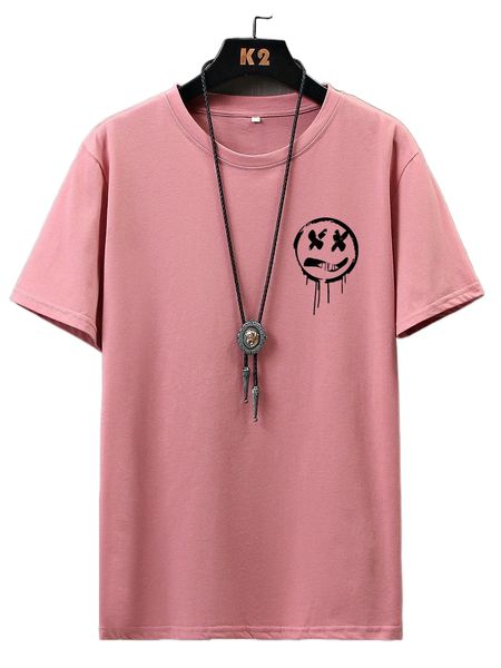 

men expression print tee s3yl#, White;black