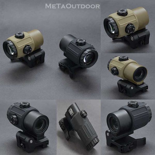 

g-33 g-43 g33 g43 3x magnifier optics scope side quick detachable switch 20mm weaver picatinny rail mount for holographic red dot sight rifl