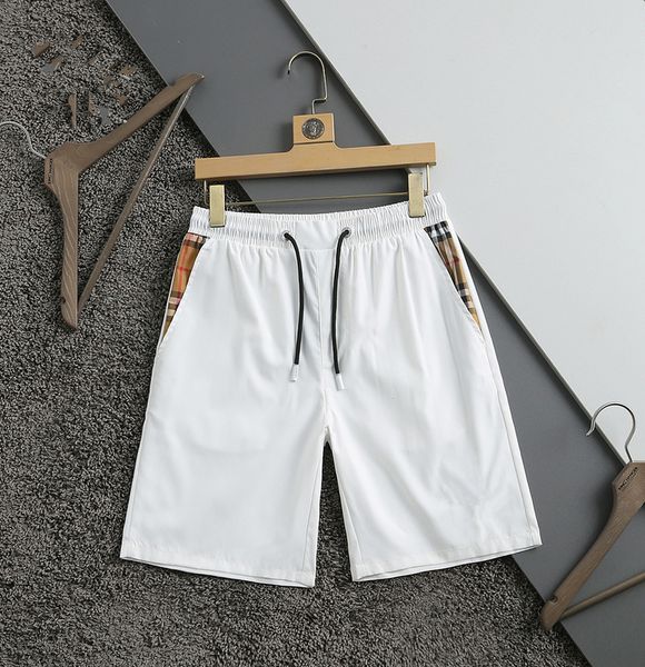 

888 mens shorts summer designers casual sports fashion quick drying men beach pants geometric black and white asian size m-4xl, White;black