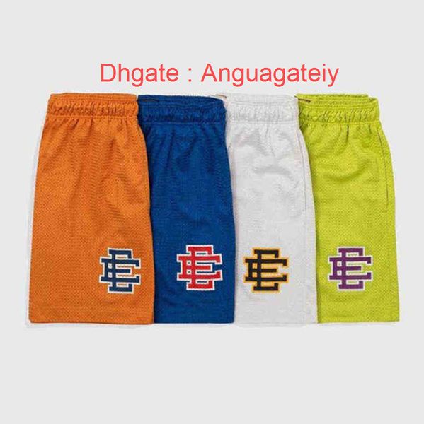 

fashion shorts luxury men's brand summer eric emanuel ee basic short designers new york city skyline fitness beach breathable women mes, White;black