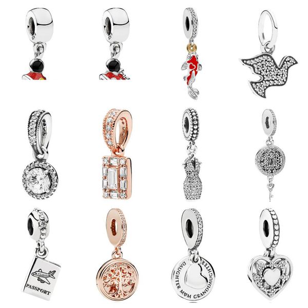 Fit Pandora Charm Bracelet 925 Sterling Silver Pendular Charms 2022 mais nova história série de brinquedos Beads Pingente Bead Acessórios de jóias DIY