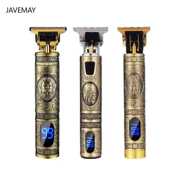 

t9 electric hair trimmer for men professional cordless shaver beard barber cutting machine clippers 220624