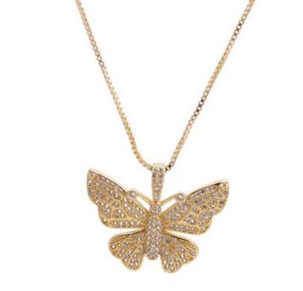 

chains necklaces pendants jewelry sier mix color colorf beautif butterfly charm pendant yellow blue white summer cute ne, Silver