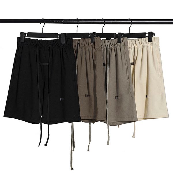Herren-Shorts in Übergröße mit Baumwolldruck und Stickerei, Dreiecksbügel, 100 % Nachbildung der europäischen Größe, Baumwoll-Shorts 42