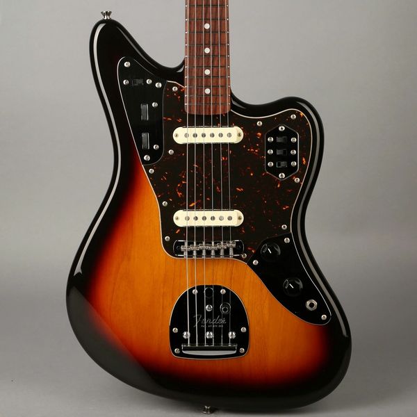 

traditional '60s jaguar mij - sunburst electric guitar