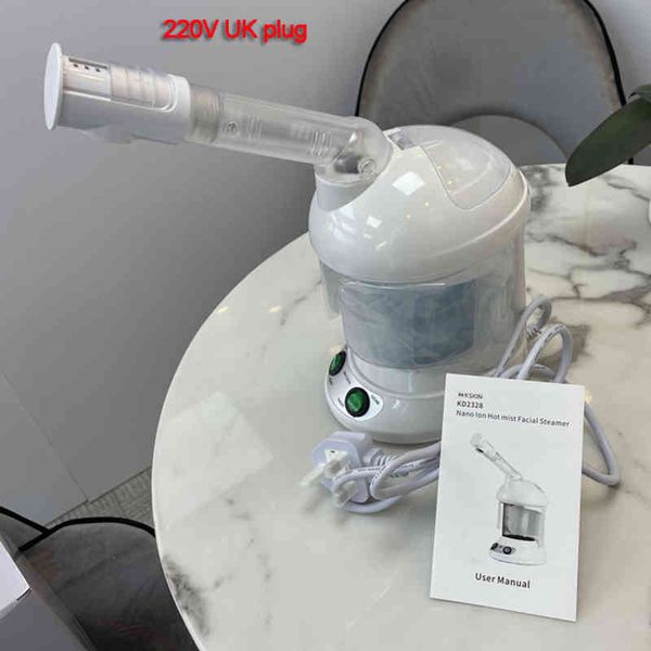 

portable vapour ozone vaporizador facial steamer face care skin relax moisturizer beauty aroma herbal steaming spa device 220505