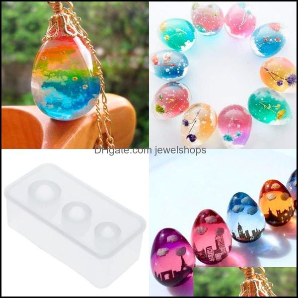 

other jewelry tools equipment sile eggs molds epoxy resin crafts diy making cake decoration home ornaments dhx50
