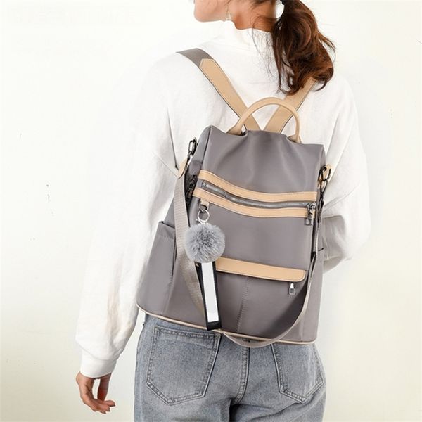 

brwaterproof oxford cloth women backpackwybzanchor12 220713