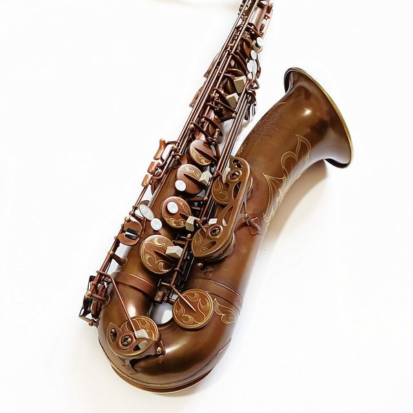 

brand tenor saxophone mark vi antique copper b-flat retro bronze mouthpiece