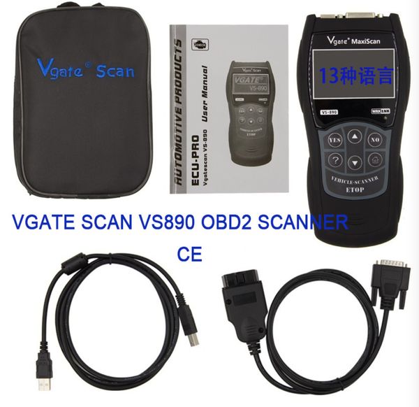 

vs890 obd2 scanner obd tool