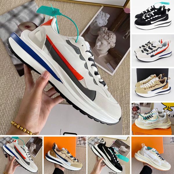 

2022 authentic undercover ld waffle shoes fragment clot vaporwaffle 2.0 ldv black white trainers men women outdoor sports sneakers