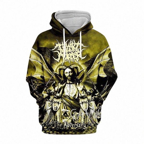 

men's hoodies & sweatshirts fashion 3d print thy art is murder hooded harajuku hoodie hip hop clothing h02men's r6tw#, Black
