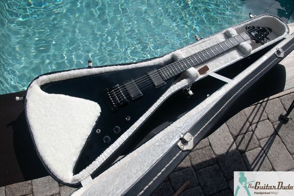 

dssv shred v "guitar of the month" - august - ebony-limited to electric guitar