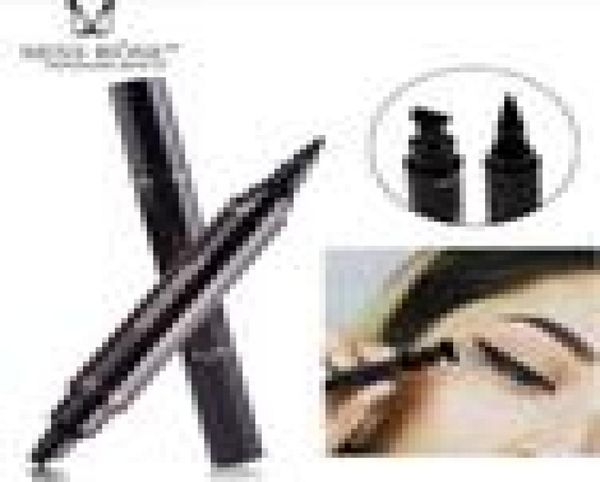 

new miss rose eyeliner liquid make up pencil waterproof black double-ended makeup stamps pencil8036885