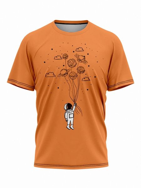 

men astronaut print tee a6yf#, White;black
