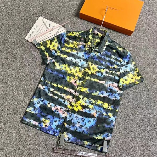 

famous new fashion hawaiian floral letter print beach men's shirt designer silk casual summer loose short sleeve -3xl#11, White;black