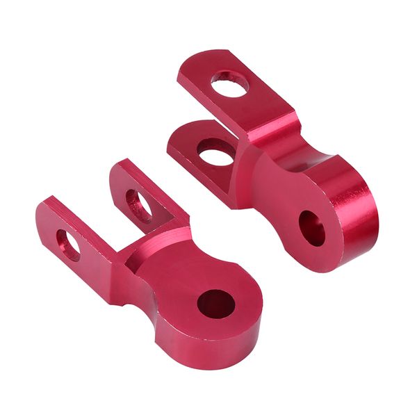 

2pcs universal motorcycle damping heighten device shock absorbers 5cm chassis red