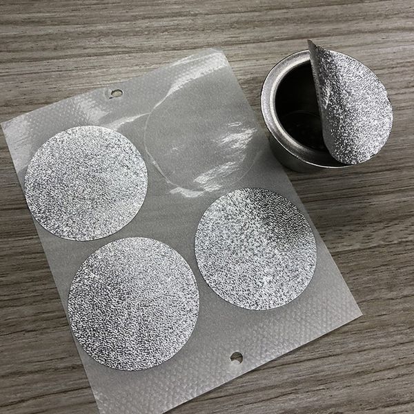 100 pz usa e getta Nespresso Vertuo capsule di caffè tazze sigillo fogli di alluminio crema caffè filtro coperchio adesivo per 220509