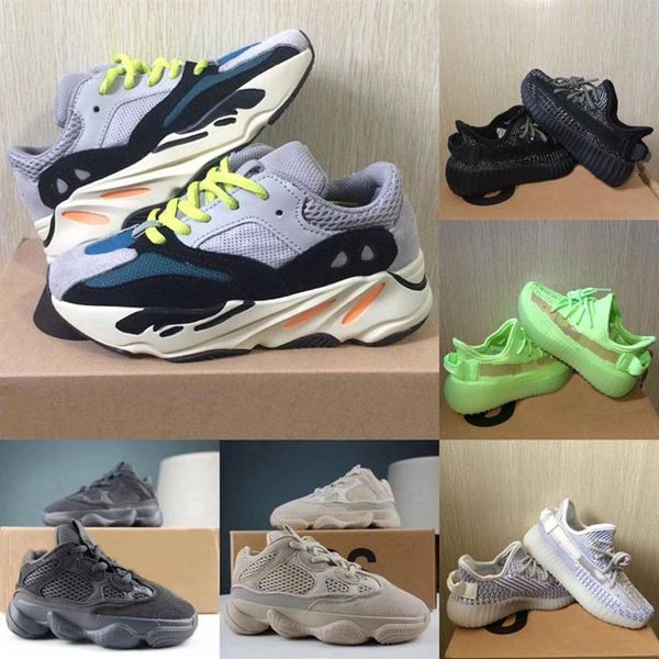 

new kids shoes v2 wave runner 700 girl running shoes 500 baby toddler trainer boy sneakers children athletic shoes black grey2554