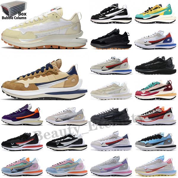 

fashion pegasu women mens running shoes ldwaffle dark iris sesame blue void nylon white brand discount sports trainers sneakers size 36-45