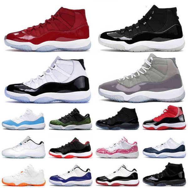 

jumpman concord high basketball shoes 11 11s mens women cool grey 25th anniversar jubilee bred gamma blue cap and gown pink snakeskin chauss