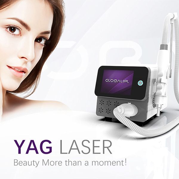 

professional q switch nd yag laser tattoo removal machine, Black