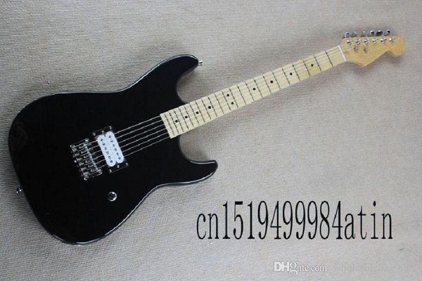 

hgfderfg shipping 6 string black maple fingerboard electric guitar custom body @32