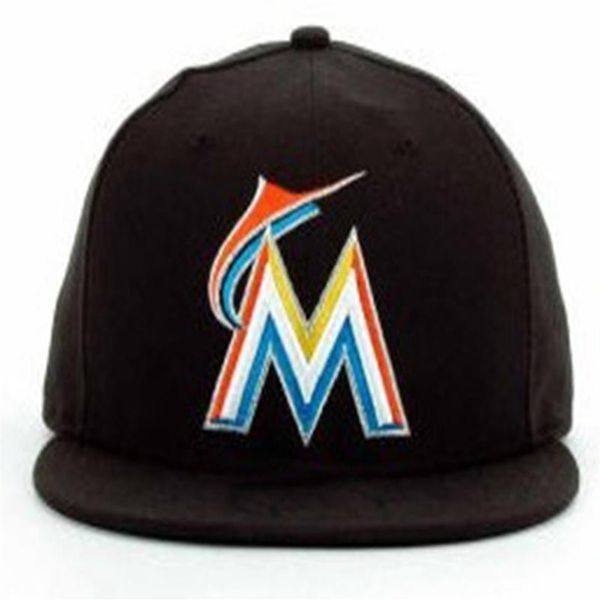 

3 styles marlins  letter baseball caps hip hop cap for men women gorras casual fitted hats189u, Blue;gray