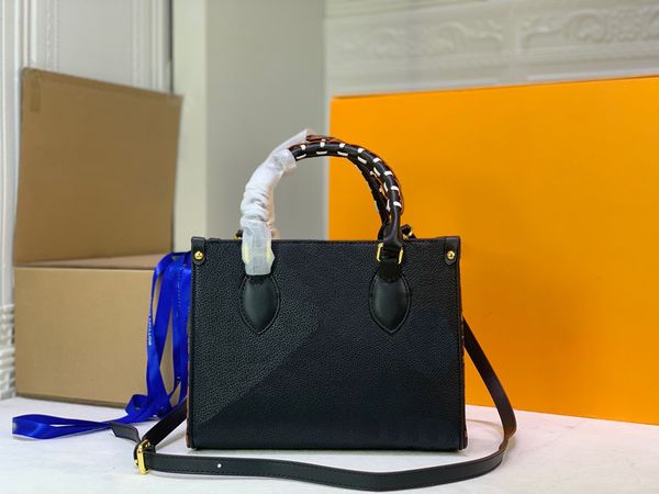 

luxurys designers bags handbags women messenger handbag leopard print embossing onthego small tote shoulder crossbody bag